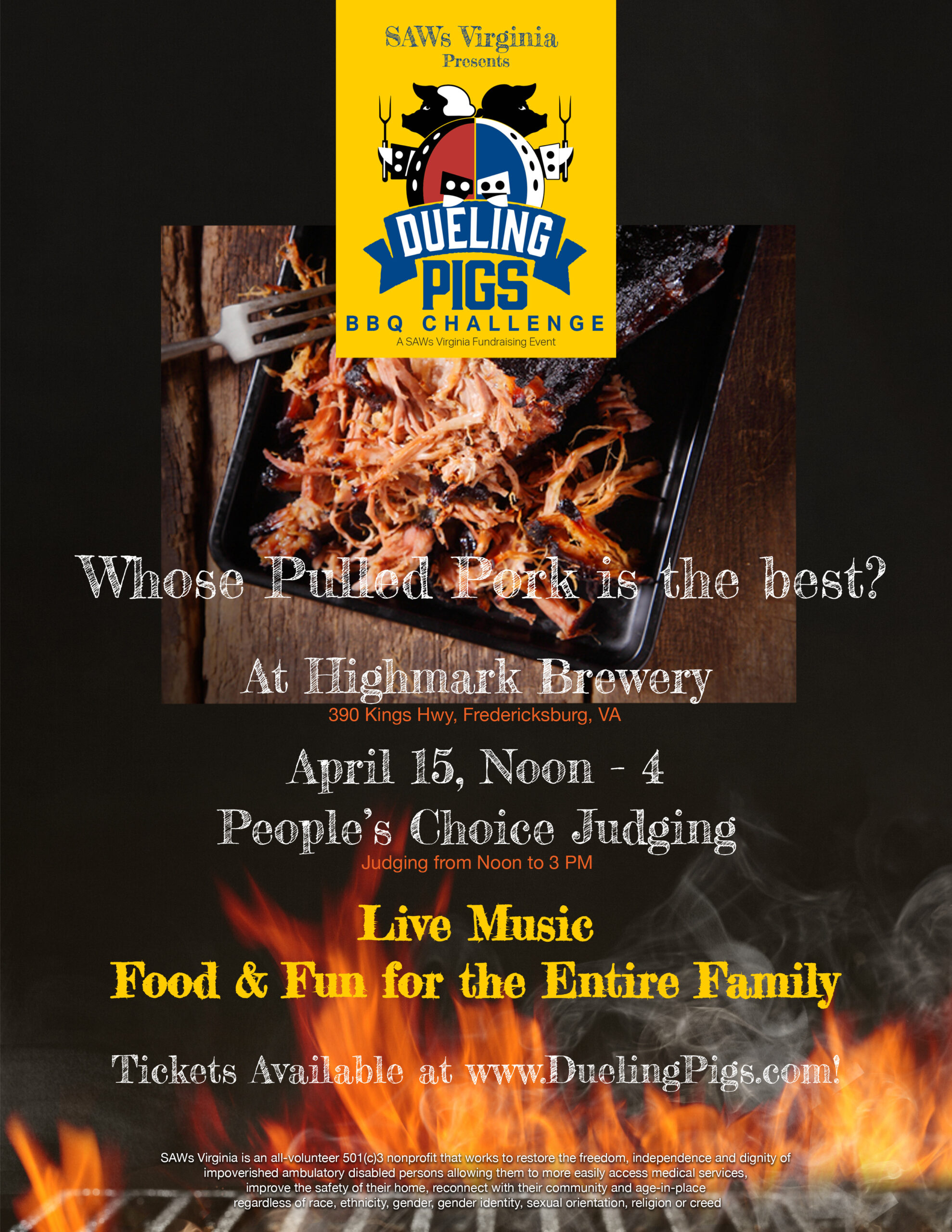 <h1 class="tribe-events-single-event-title">SAWs Dueling Pigs BBQ Challenge</h1>